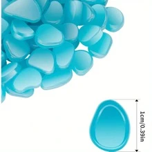 1000pcs Luminous Pebbles, Decorative Glow Stones For Party Scene, Vase, Fish Tank, Gardening, Swimming Pool, Bar, Courtyard Landscaping