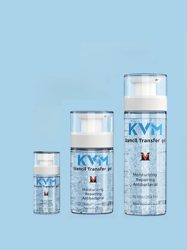 28/170/284ml Tattoo Transfer Gel/Stencil Transfer Gel, Simple And Easy To Use, Shaped With One Wipe, Clear Pattern Without Blurring. Mild And Non-Irritating Ingredients, Suitable For Most Skin Types; Pump-Type Quantitative Design, Not Easy To Waste, A Must-Have For Tattoo Artists, Tattoo Supplies Accessories.