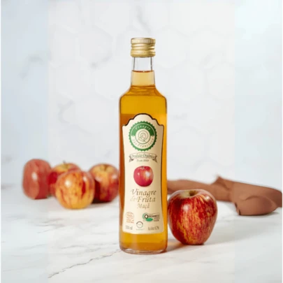 Vinagre de Maçã Orgânico 4,2% acidez 500ml - São Francisco