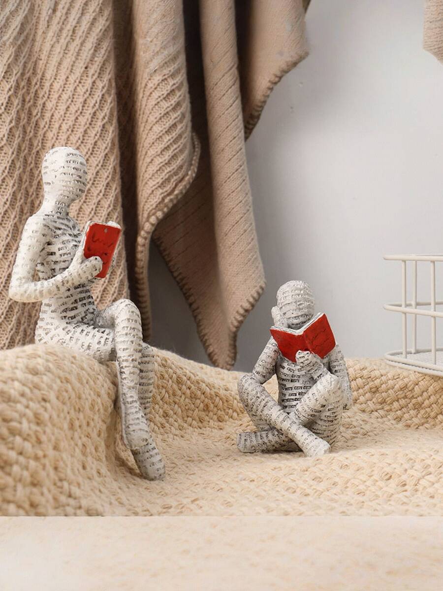 1pc Artistic Text Book Decoration - Can Be Used As Decor For Library, Study Room, Bedroom, Or As A Housewarming/Birthday Gift For Friends And Classmates