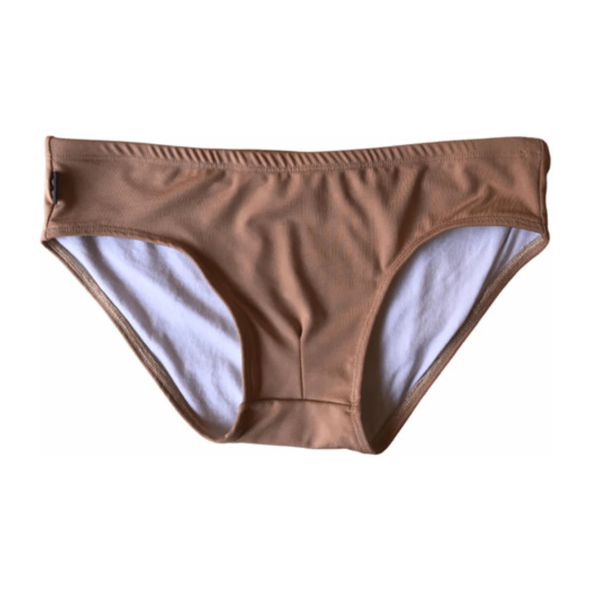 Men's Slim Swim Trunks 8cm Side Cut Modern Comfortable Beach Pool Sun Summer - Nude - 查看 1