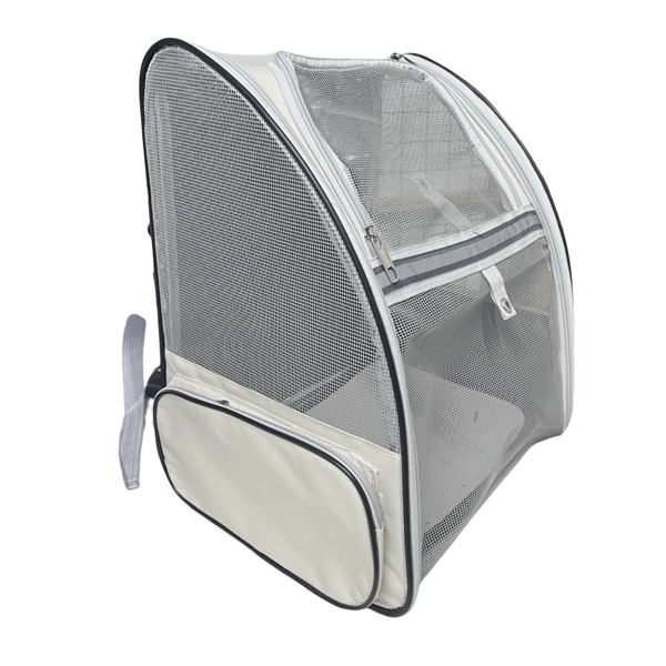 Cat/Dog Backpack In Black/Beige/Light Gray/Blue/Pink, Portable & Breathable