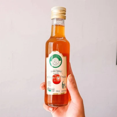 Vinagre de Maçã Orgânico 6% acidez 250ml - São Francisco