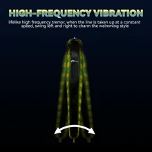 1pc Slow Sinking Jerkbait Noisy Rattle Beads VIB Lure For Pike, 11.5cm/4.52in, 36g/1.27oz, Exquisite Craftsmanship, Multi-Color