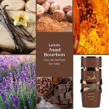 Asad Bourbon By Lattafa 3.4oz/100ml Eau De Parfum For Men – Bold Oriental Spicy Cologne, Long-Lasting Fragrance, Perfect Gift Or Signature Scent - Warm & Spicy - View 3