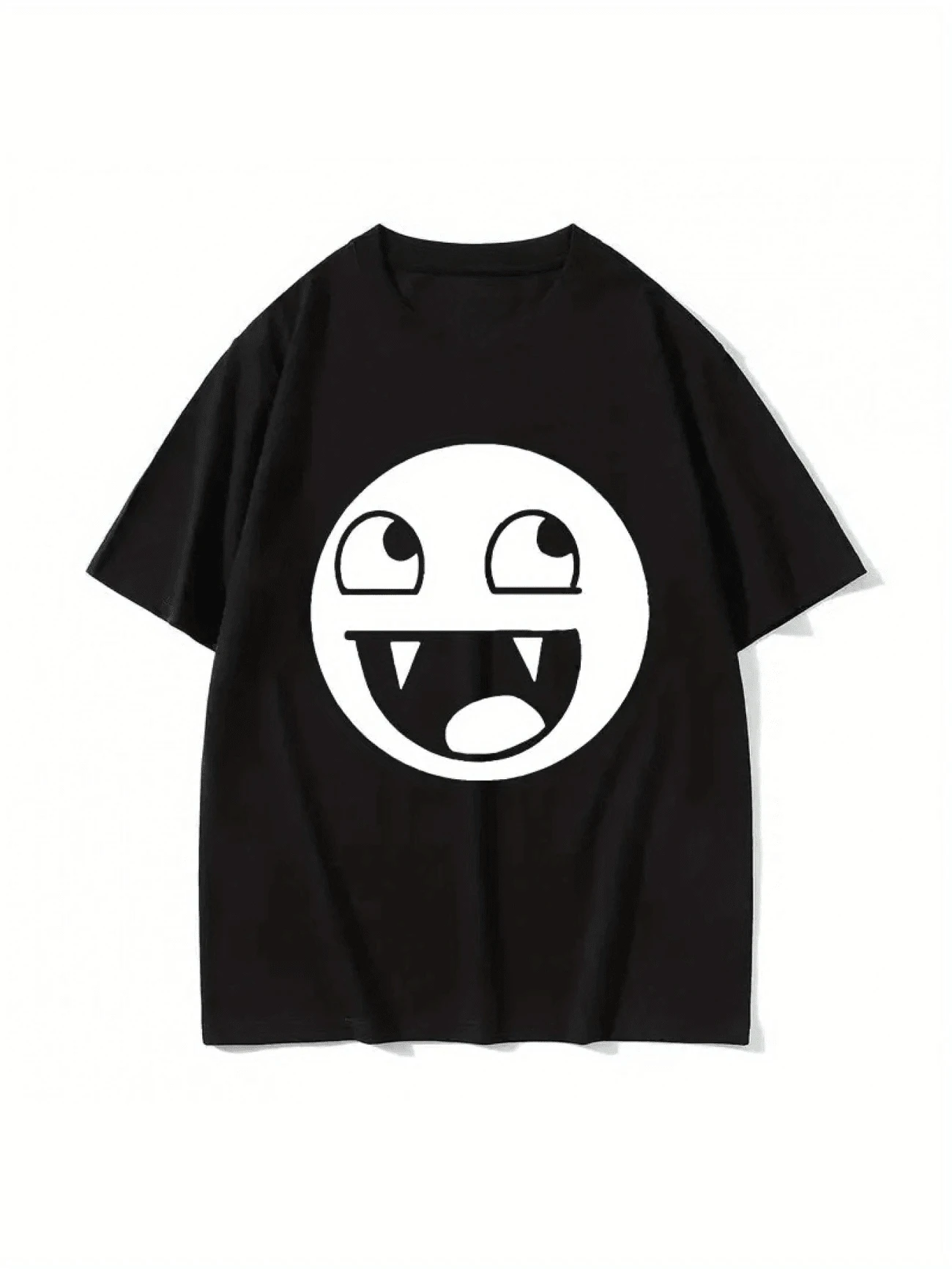 Vampire T-Shirt Shirt Blouse Unisex Male Female 100% Cotton Top Premium Street Wear New Release Immediate Shipping Various Colors!! Plus Size - 黑色 - 查看 1