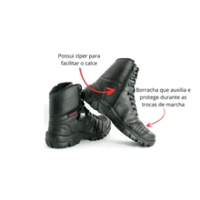 Men Boots - màu đen - Xem 3