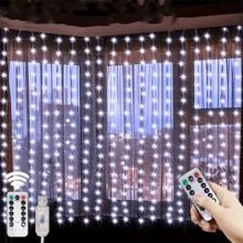 USB Powered Fairy String Lights With Remote, 8 Modes LED Lights, Suitable For Weddings, Christmas, Halloween, New Year, Festivals, Garden, Indoor & Outdoor Decorations