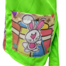 Apron For Teachers And Educators: Exclusive Designs - Lime Green - View 4