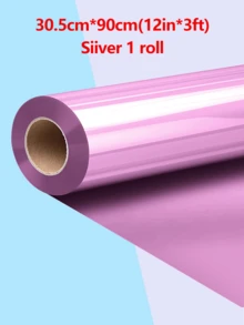 Colorful PU Heat Transfer Vinyl Roll, Various Colors Available, Easy To Cut And Peel, DIY Heat Press Pattern Transfer Film Suitable For T-Shirts, Pillows - Multicolor - View 23