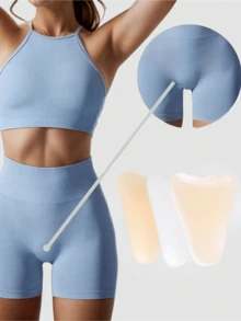 3片装硅胶隐形可重复使用乳贴 - 透气女士内衣配饰乳贴 - 彩色 - 查看 1