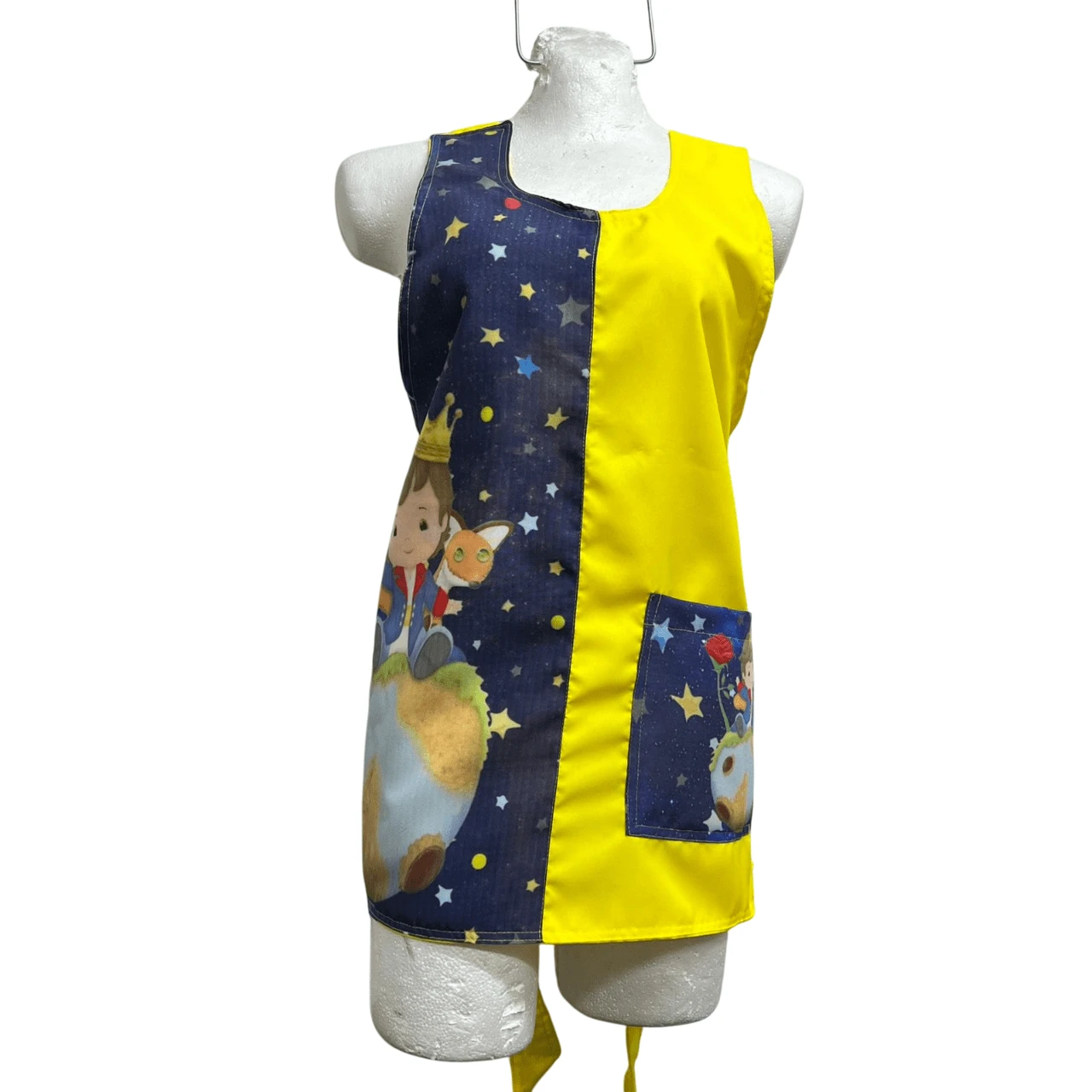 Apron For Teachers And Educators: Exclusive Designs - Light Yellow - View 1