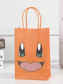 pokemon 1/4/8 Stücke Pokemon Pokémon Geschenktüten mit Pikachu und Spritze - Süße Partytüte für Geburtstage, Veranstaltungen und Feiern, perfekt für Fans und um jedem Anlass Spaß zu verleihen (einige Teile können zufällig sein)