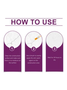 瓷砖、墙壁、屋顶、地板防水涂料、防漏剂、家用防水涂料