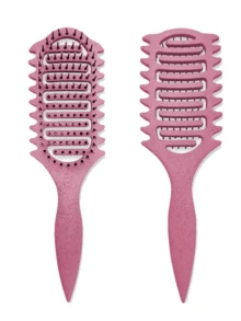 Hair brushes-EU+UK 2026 专业卷发梳，打造完美卷发、波浪卷和螺旋卷——不毛躁、顺滑易梳，沙龙级造型 - 彩色 - 查看 28