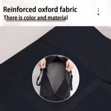 [1 件超大耐用储物袋] 1 件超大耐用储物袋，带双拉链和加固手柄，适用于搬家、旅行和宿舍使用，用于学校用品袋