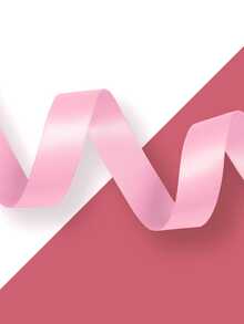 1 Roll 2/4cm X 8.66 Inch Pink Satin Ribbon, Baking, Cake And Wedding Decoration Gift Wrapping Ribbon, Cake Tying Bow - Baby Pink - View 8