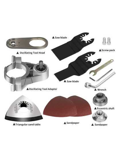 Esmerilhadeira Angular De Conversão Rosca Adaptador De Cabeça Universal Para M14 115/125 Tipo Polimento Oscilante