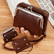 Women Wallets Short Pu Leather Purses Zipper & Hasp Purse Multifunctional Large Capacity Money Bag For Women Coin Card Holders Lightweight,Fashion Modern,Business ZipperCredit Card Business Casual Teachers' Day,Teacher Gifts,For Anniversary,For Birthday Gift,For Lady,For Female,White-Collar Workers