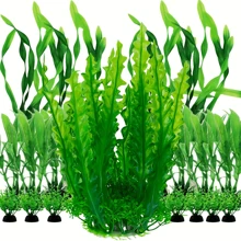 Artificial Aquarium Plants, ABS Plastic Fish Tank Aquatic Decorations, Realistic Aquatic Plant Decorations For Home Aquariums