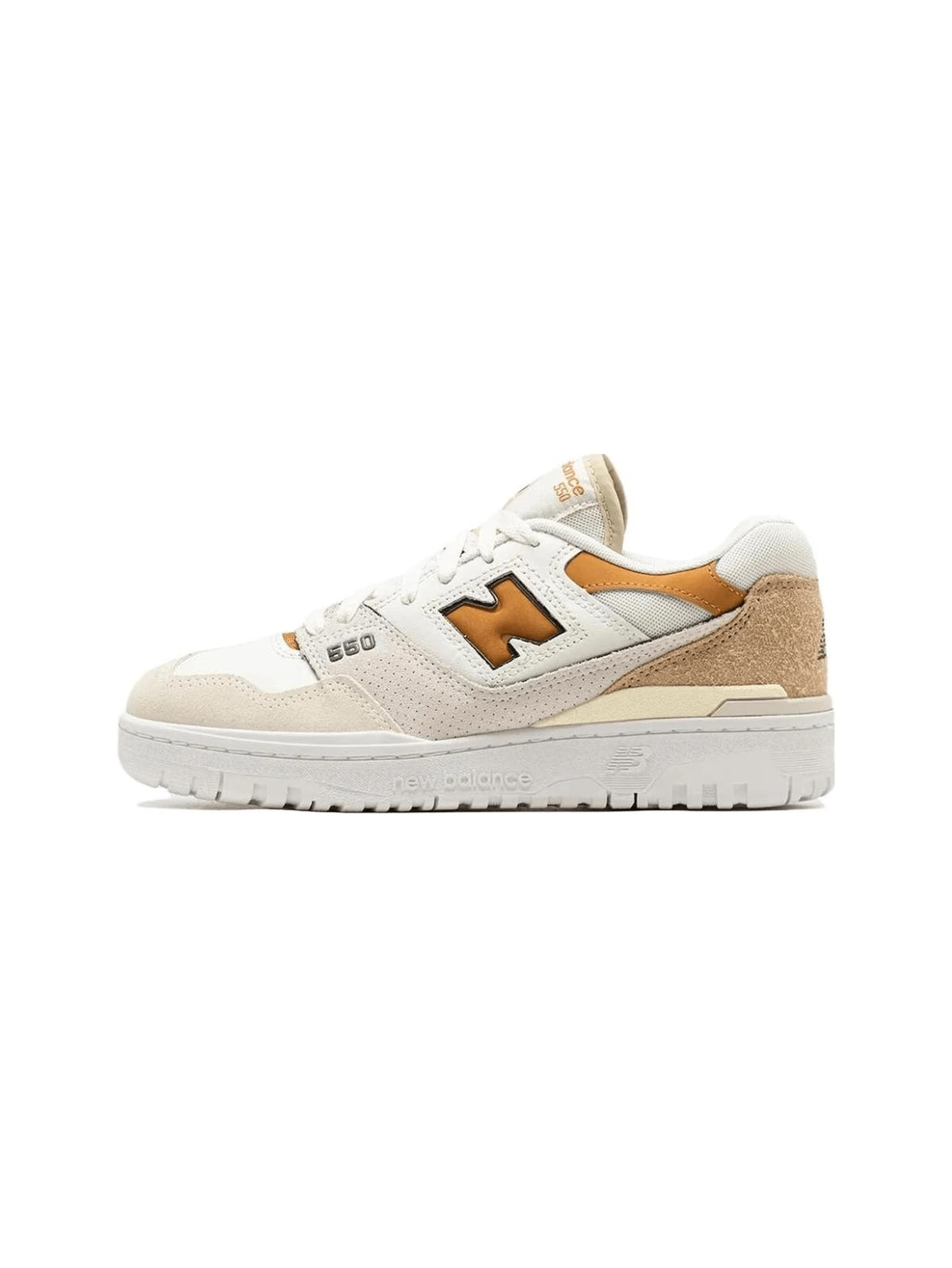 New Balance NB 女款 BBW550ST 白/金 - 海鹽/橘色/瓦切塔 - 查看 1