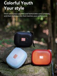 T&G Bocina Bluetooth portátil, altavoces pequeños Bluetooth inalámbricos, altavoz impermeable IPX7 adecuado para baños, piscinas, paseos en bote y senderismo - Negro - Ver 8