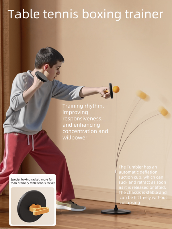 1 Stück Sport Fitness, Weeble, Tischtennis, Sandsack, Reaktionsschnelligkeit, Stressball, für draußen