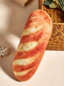 PETSIN Cute Bread-Shaped Squeaky Dog Chew Toy - Soft Bite-Resistant Pet Teething Toy For Puppies & Small Dogs - Fun Interactive Play Treat - Multicolor - View 9