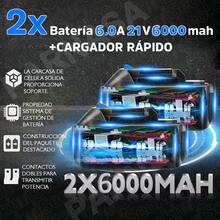 Rotomartillo Inalámbrico Taladro Sds-plus 2800w/2 Batería - Azul - Ver 5