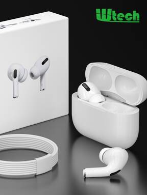 WTECH Auriculares Bluetooth GPS OEM de tercera generación, auriculares Bluetooth inalámbricos, admiten carga inalámbrica, compatibles con Android