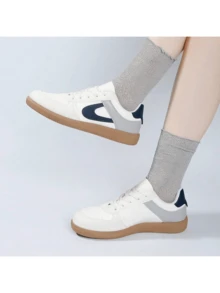 2026 New Women Flat Casual Sports Sneakers - Blue and White - View 3