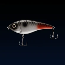 1pc Slow Sinking Jerkbait Noisy Rattle Beads VIB Lure For Pike, 11.5cm/4.52in, 36g/1.27oz, Exquisite Craftsmanship, Multi-Color