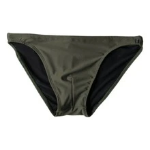 Men's Slim Swim Trunks 3cm Side Slip Bold Modern Diandrher Summer - Army Green - View 2