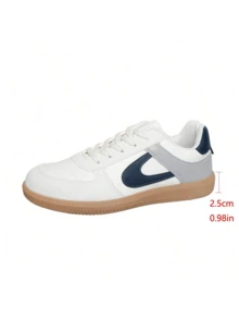 2026 New Women Flat Casual Sports Sneakers - Blue and White - View 9