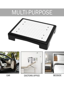 SPACEKEEPER Beweglichkeits-Tritthilfe für Erwachsene & Senioren, rutschfester Bad-Tritthilfe, tragbare Tritthilfe für Innen/Außen, Podest-Tritthilfe für Küche, Büro und Schlafzimmer, 272kg Belastbarkeit - Verschiedenfarbig - Übersicht 6