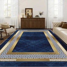 Modern Geometric Pattern Carpet, Suitable For Living Room & Bedroom, Machine Washable, Non-Slip Retro Style, 100% Polyester Material, Anti-Stain, Printed Pattern, Applicable For Entrance, Front Door, Dining Room, Home Office, Bathroom Etc., Home Decor, Foyer Decor, Bathroom & Kitchen Decor, Kitchen Rug