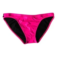 Men's Slim Swim Trunks 3cm Side Slip Bold Modern Diandrher Summer - Fluorescent Pink - View 2