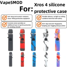 VapeSMOD 多色硅胶保护壳适用于 XROS 4，防滑防摔全软壳保护套，硅胶套 - 彩色 - 查看 1