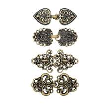 1/3Pcs Retro Sweater Swirl Clip Cape Cloak Clips Cardigan Brooches Pins Shawl Collar Clasp Dress Shirt Brooch Clip Jewelry For Women, New Year's Gifts, Valentine's Day Gifts, Women's Gifts
