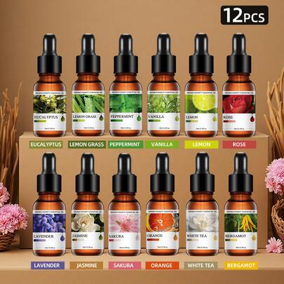 Fragrance Diffuser, Scented Candle, Aroma Stone, Humidifier, Car Diffuser, Home Fragrance Oil Refill, Floral & Fruity Scents