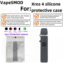 VapeSMOD 多色硅胶保护壳适用于 XROS 4，防滑防摔全软壳保护套，硅胶套 - 彩色 - 查看 10