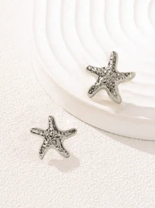 1 Paar stilvoller, eleganter und einfacher Harzohrringe, Strandaccessoires