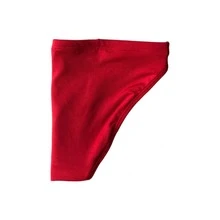Men's Slim Swim Trunks 3cm Side Slip Bold Modern Diandrher Summer - Red - View 5