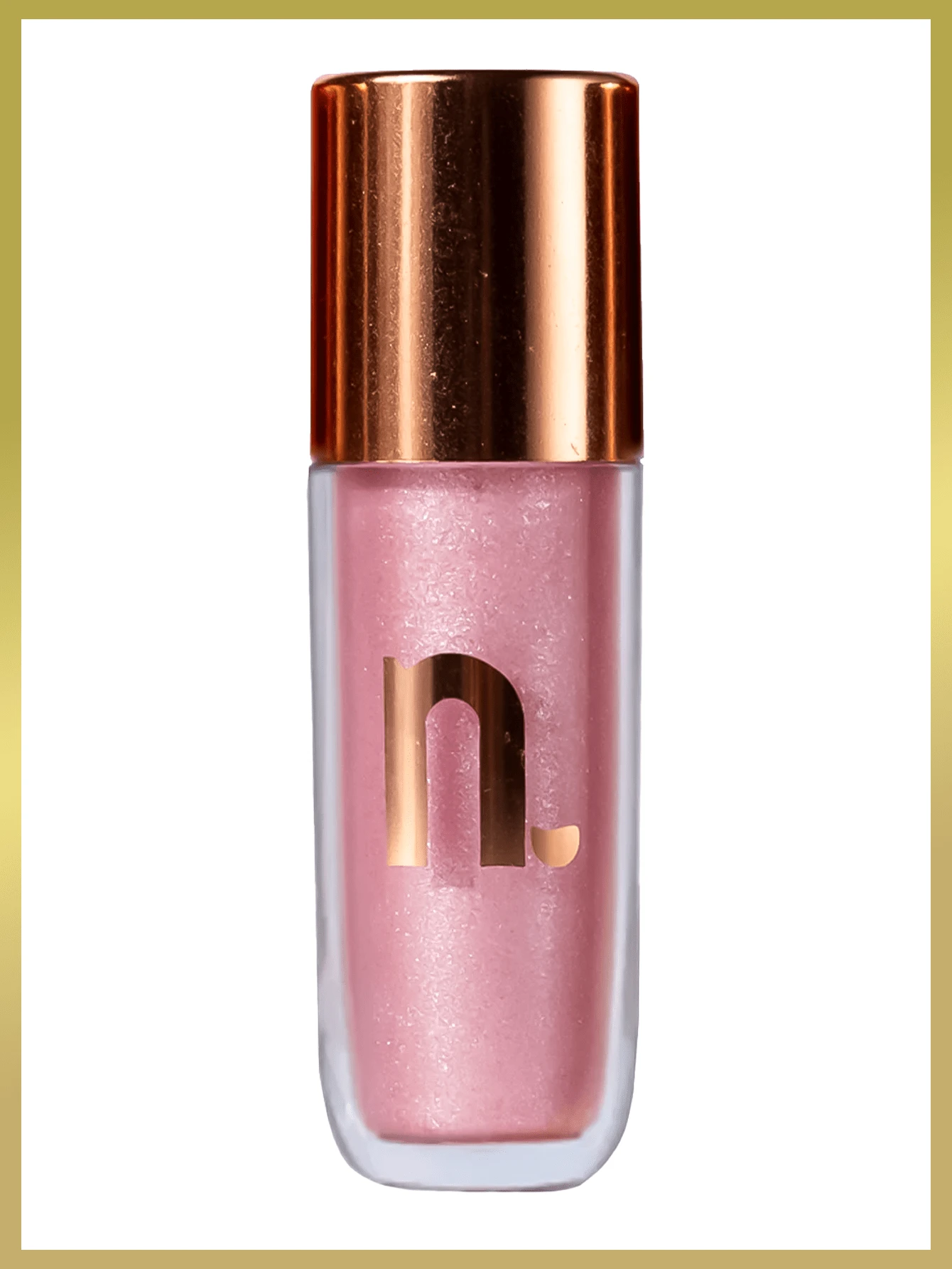 Instant Glow Lip Gloss 4ml Nina Make Up - thạch anh hồng - Xem 1