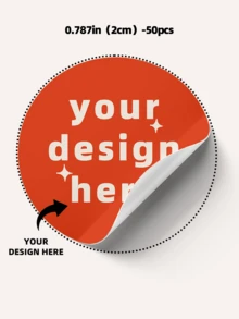 1~100张个性化标签 - 可定制任意设计、图片、Logo、文字的贴纸，防水贴纸，定制感谢标签贴纸，商业Logo，100张标签，封条，免熨烫，装饰性强，多功能，可调节，防霉，装饰性强，粘性强，可爱，时尚，精美，高品质，色彩丰富，可定制，个性化，是送给她、爸爸、妈妈、家人、朋友的理想礼物，适合乔迁、毕业等场合，可用于厨房、餐厅、卧室、办公室、客厅、家居、花园、茶室等，营造温馨氛围，秋季家居焕新，打造和谐家居，办公室装饰，旅行收纳。 - 彩色 - 查看 38