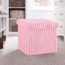 Foldable Storage Boxes With Lid 38x38x38cm & 76x35x35cm Organiser For Home Storage Solutions - Black - View 4