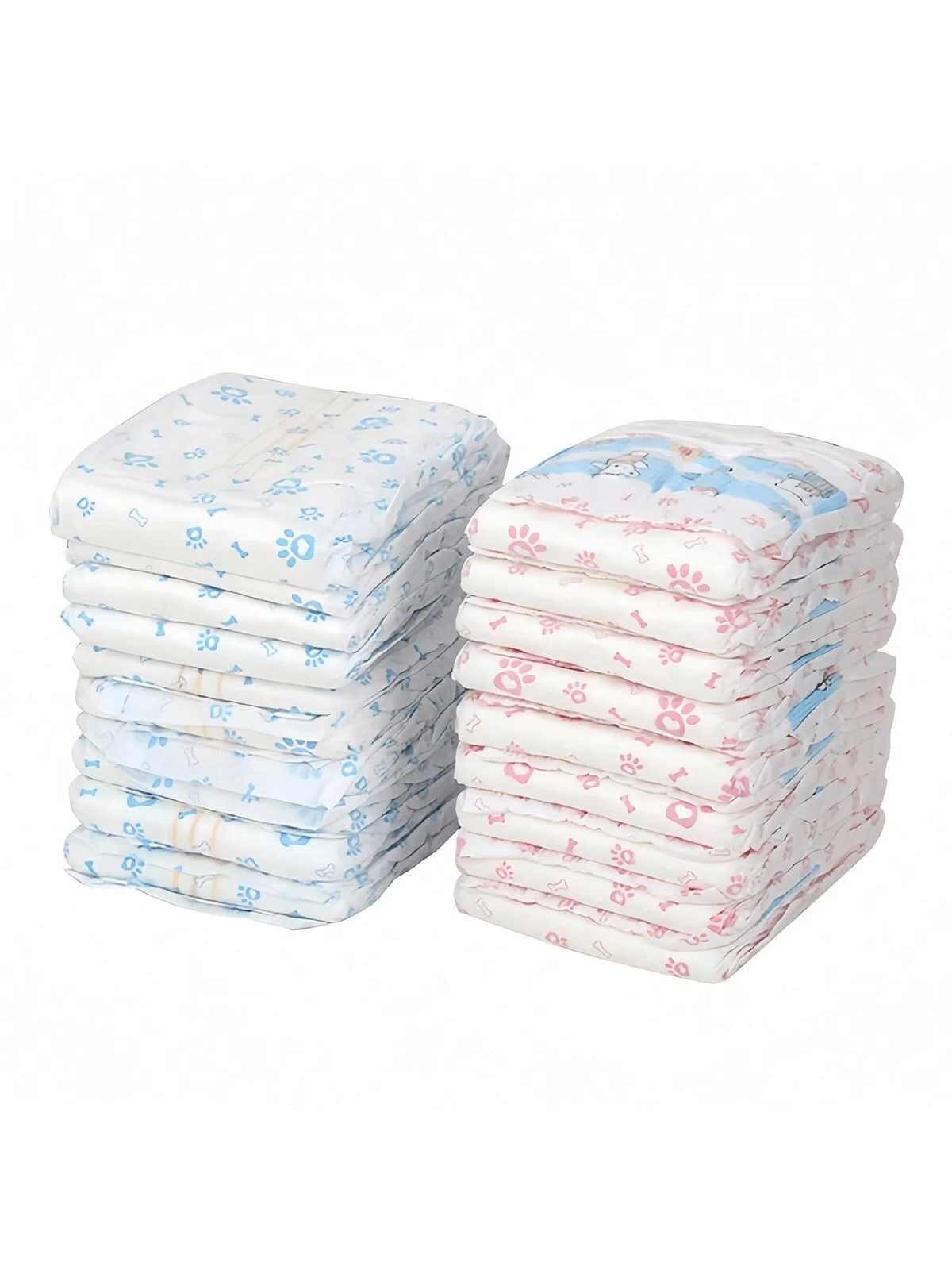 Pannolini impermeabili per cani, super assorbenti, monouso (pannolini, assorbenti, mutandine igieniche), 10 pezzi/confezione per cani femmina, 12 pezzi/confezione per cani maschio, prodotti per la pulizia adatti sia per cani maschi che femmine