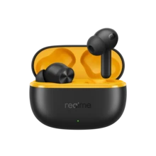 Realme Buds T200 Lite，真无线入耳式耳机，12.4mm动圈单元，长达48小时续航，45毫秒延迟，降噪(ENC)，无线5.4，圣诞礼物/赠品 - 黑色 - 查看 2