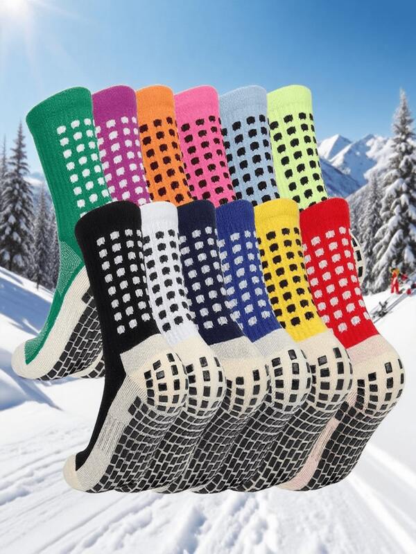 Calcetines deportivos de alto rendimiento para hombres, paquete de 4/5/6 pares de combinación. Cómodos, antideslizantes y resistentes al desgaste, adecuados para fútbol, baloncesto, correr y fitness