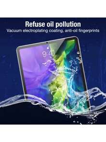 Yezodawee 1 miếng dán màn hình gốm cho iPad thế hệ thứ 10 10.9 inch (mẫu 2022), màng bảo vệ gốm 9D dẻo dai, chống nứt vỡ, chống trầy xước, không bọt khí, độ phân giải cao, chống bám vân tay, chất liệu PET, tương thích với dòng iPad Pro, Air và Mini. - 1 cái - Xem 6